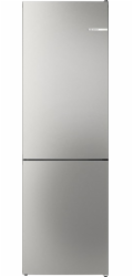 Bosch KGN362LAF Serie 4, Kühl-/Gefrierkombination (silber)