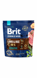 BRIT Premium by Nature Sensitive Lamb&Rice - suché krmivo pro psy - 1 kg