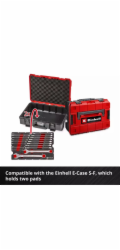 Einhell-KWB EINHELL Vložkový očkový klíč E-Case 19dílný