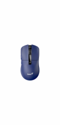 Genius NX-8280S BT, Myš, bezdrátová, optická, 3200DPI, 6 tlačítek, tichá, dobíjecí, Copilot, Bluetooth 5.3+2,4GHz,modrá