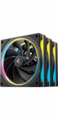 Deepcool FL12R SE 3v1 (černá, balení po 3 kusech, 120 mm)