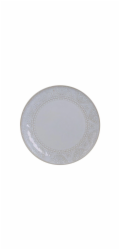 DOMOLETTI Talíř White arabic, O 26,6 cm, bílý