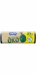 Pytle na odpadky Swirl 35L se stahovací šňůrkou, 12 kusů