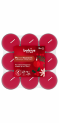 Svicky Bolsius True Glow, jablko/skorice, cajove, bal. 18 ks
