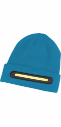 Cepice Strend Pro beanie, 40x LED, modra, akrylova vlakna, 750 mAh baterie