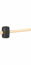 Kladivo Strend Pro 900 g, gumové, Blackhead, dřevěná rukojeť