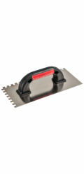 Strend Pro Premium, EXC RED-Black, U-plast. rukojeť, 270x130 mm, e6 mm, 0,7 mm, nerezová ocel