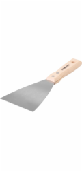 Stěrka Strend Pro Premium S295, 100x1,2 mm, Inox/nerezová ocel, buková rukojeť