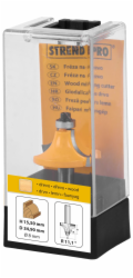 Strend Pro fréza na dřevo S6 mm, YC2301, horní fréza, D19 H6,5 R3,17