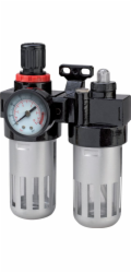 Filtr Airtool MF-3, vzduchový filtr, pro kompresor, s regulátorem a manometrem, 1/4"