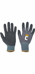 Rukavice fh® NYROCA MAXIM 10/XL, kombinované, nylon/lycra/nytril