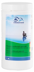Přípravek do bazénu Chemoform 0907, flokulátor Floccer, granulát, balení. 1 kg