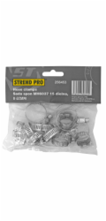 Sada svorek Strend Pro HC515, 15 kusů, pro hadice, 8-27 mm