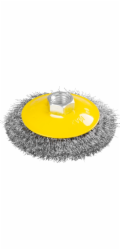 Kartáč Strend Pro CCB-504 100 mm, okružní, miskový, vlnitý, M14x2, drát 0.3 mm