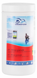 Bazénový přípravek Chemoform 0811, pH minus, granulát, balení. 1,5 kg