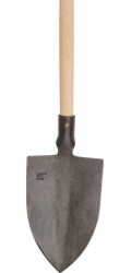 Rýč Gardex 1450 g, špičatý, rovná dřevěná násada