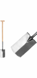 Rýč Strend Pro Premium, 55x18x118 cm, nerezový