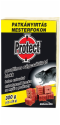 Návnada PROTECT, extrudovaná kocka, na myši a potkany, 12x25 g (300 g)