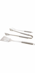 Sada náradia Strend Pro Grill, na grilovanie a opekanie, nerez, 3-dielna
