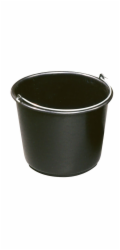 Kbelík ReCycled® 5 litrů, konstrukce, plast, černý