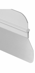 Stěrka Strend Pro Premium, Inox, nerezová ocel, na zdivo, 500 mm, zaoblené hrany