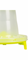 Krmítko Novital 2203AF, 5,25 l, pro drůbež, plastové, s nožičkami