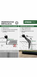 Síť proti krtkům GrassGuard, oka 16x16 mm, 1 m, L-200 m, do země, proti krtkům