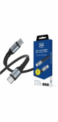 3mk Hyper Cable N-SERIES C to C 3m PD 3.0 QC 3.0 20V/5A 100W Black