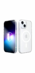 3mk ochranný kryt Misty MagCase White pro Apple iPhone 15