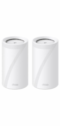 TP-Link Deco BE85(2-pack) WiFi7 Mesh(BE22000,2,4GHz/5GHz/6GHz,1x10GbELAN/WAN,1xSFP+/10GbELANcombo,2x2,5GbELAN/WAN,1xUSB)