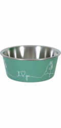Miska pro domácí mazlíčky Zolux Love, 0,4 l, 12,5 cm x 12,5 cm