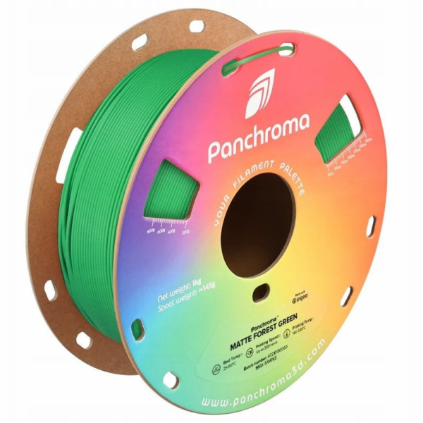 Polymaker Filament Panchroma PLA 1,75 mm 1 kg - lesní zelená