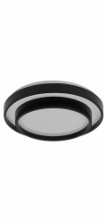 Stropní svítidlo Osram, LED, 24W, 3000K, 1450lm, O385, černé