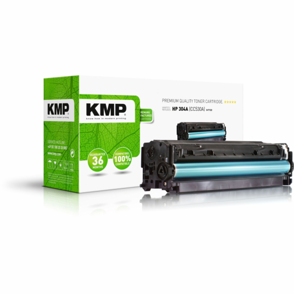 KMP H-T122 toner cerna kompatibilni s HP CC 530 A
