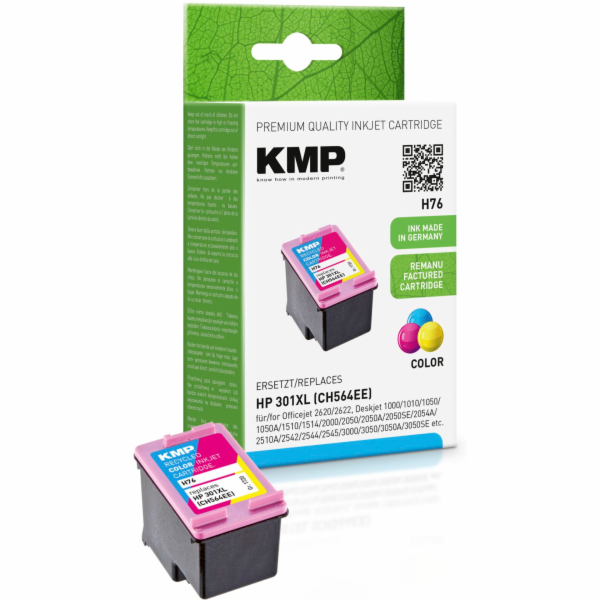 KMP H76 cartridge barevna kompatibilni s HP CH 564 EE