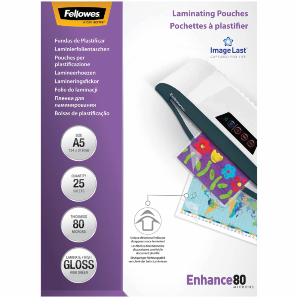 Fellowes ImageLast A5  80 mic - 25 kusu