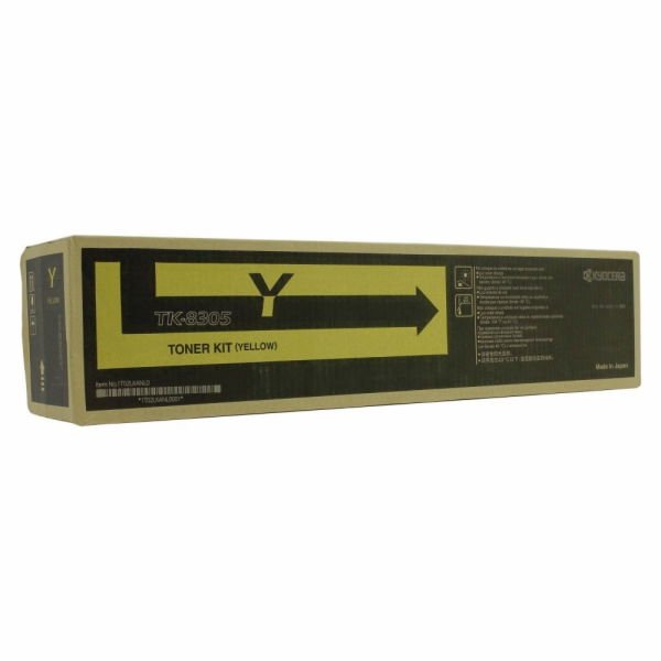 Kyocera Toner yellow na 15 000 A4 (při 5% pokrytí), pro T...