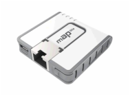 MikroTik RouterBOARD mAP lite, 650MHz CPU, 64MB RAM, 1x LAN, 2.4GHz Wi-Fi, 802.11b/g/n, vč. L4 licence