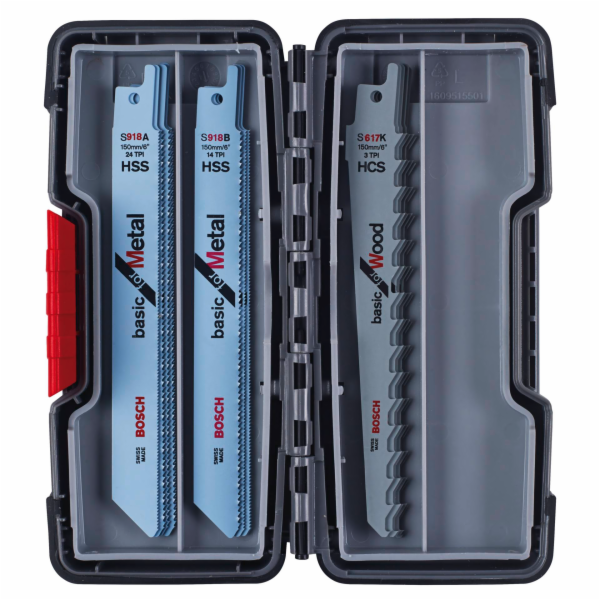 Bosch Basic for Wood/Metal 15-dílná sada pilových plátků ...