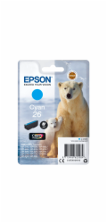 Epson 26 - 4.5 ml - azurová - originální - blistr - inkoustová cartridge - pro Expression Premium XP-510, 520, 600, 605, 610, 615, 620, 625, 700, 710, 720, 800, 810, 820
