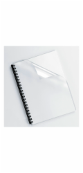 Fellowes Binding Covers  A4 Clear PVC   240 Mikron