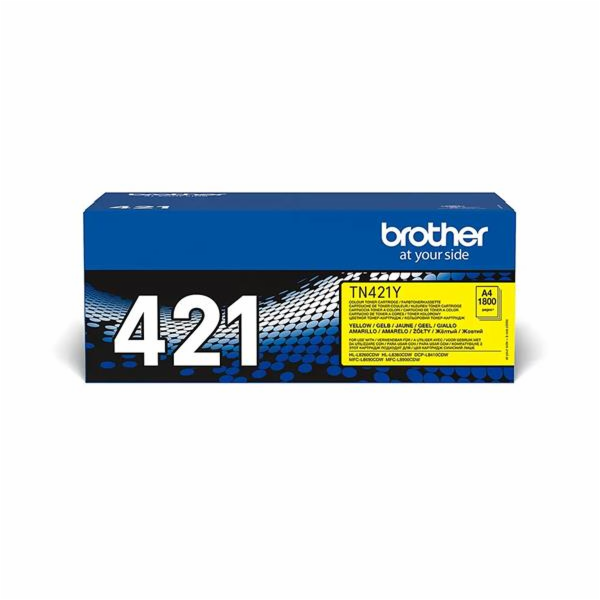 BROTHER Toner TN-421Y pro HL-L8260CDW/HL-L8360CDW/DCP-L84...