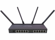 MikroTik RouterBOARDRB RB4011iGS+5HacQ2HnD-IN, quad-core 1.4GHz CPU,1GB RAM,10xLAN,1x SFP+, Wi-Fi 2.4+5GHz (2033Mbps),L5