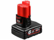 Milwaukee M12B6 12V / 6,0 Ah  Li-Ion nahradni bat.