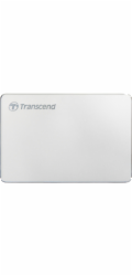 Transcend 2TB, TS2TSJ25C3S - 2TB StoreJet 25C3S, 2.5", USB-C (3.1 Gen 1) Stylový externí hard disk, ultra-tenký, stříbrný