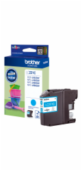 Brother LC221C - Azurová - originální - inkoustová cartridge - pro Brother DCP-J562DW
