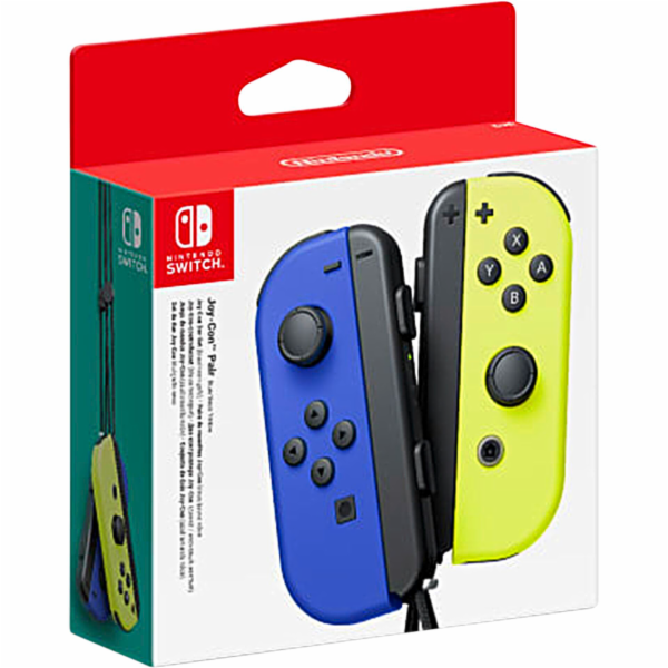Nintendo Joy-Con 2x set modrá/neon zlutá