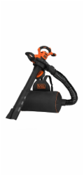 BLACK+DECKER elektrický vysavač listí 3 v 1 BEBLV300-QS, vysavač listí/foukač listí