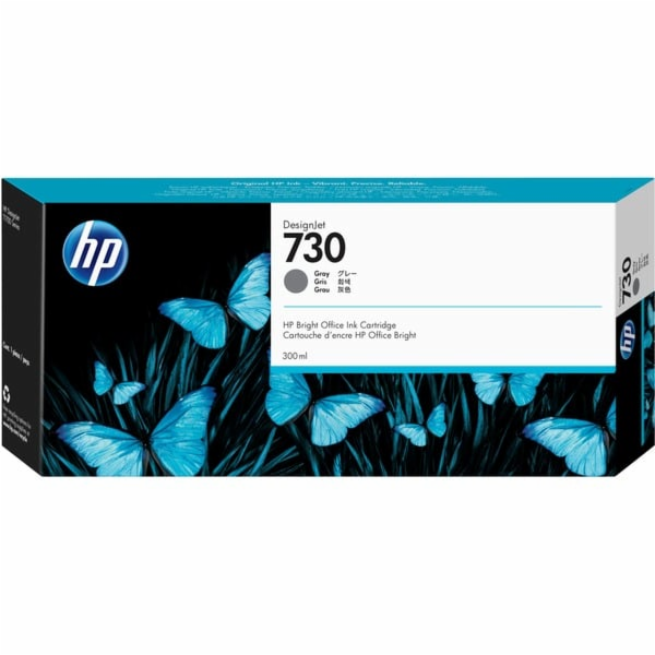 Inkoust HP DesignJet č. 730 šedý (P2V72A)