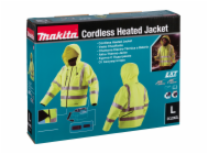 Makita DCJ206Z Gr. L yellow Akku Thermo Jacket
